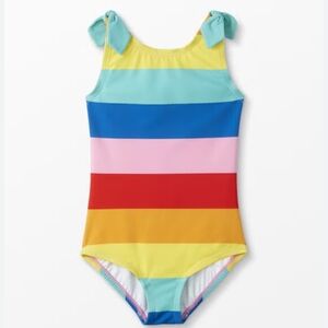 Hanna Andersson Rainbow Striped Swimsuit
